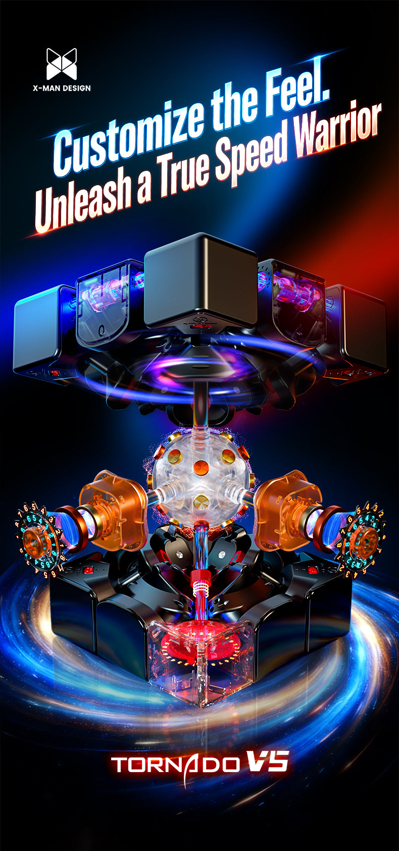X-Man Tornado V5 3x3 (Pioneer UV)