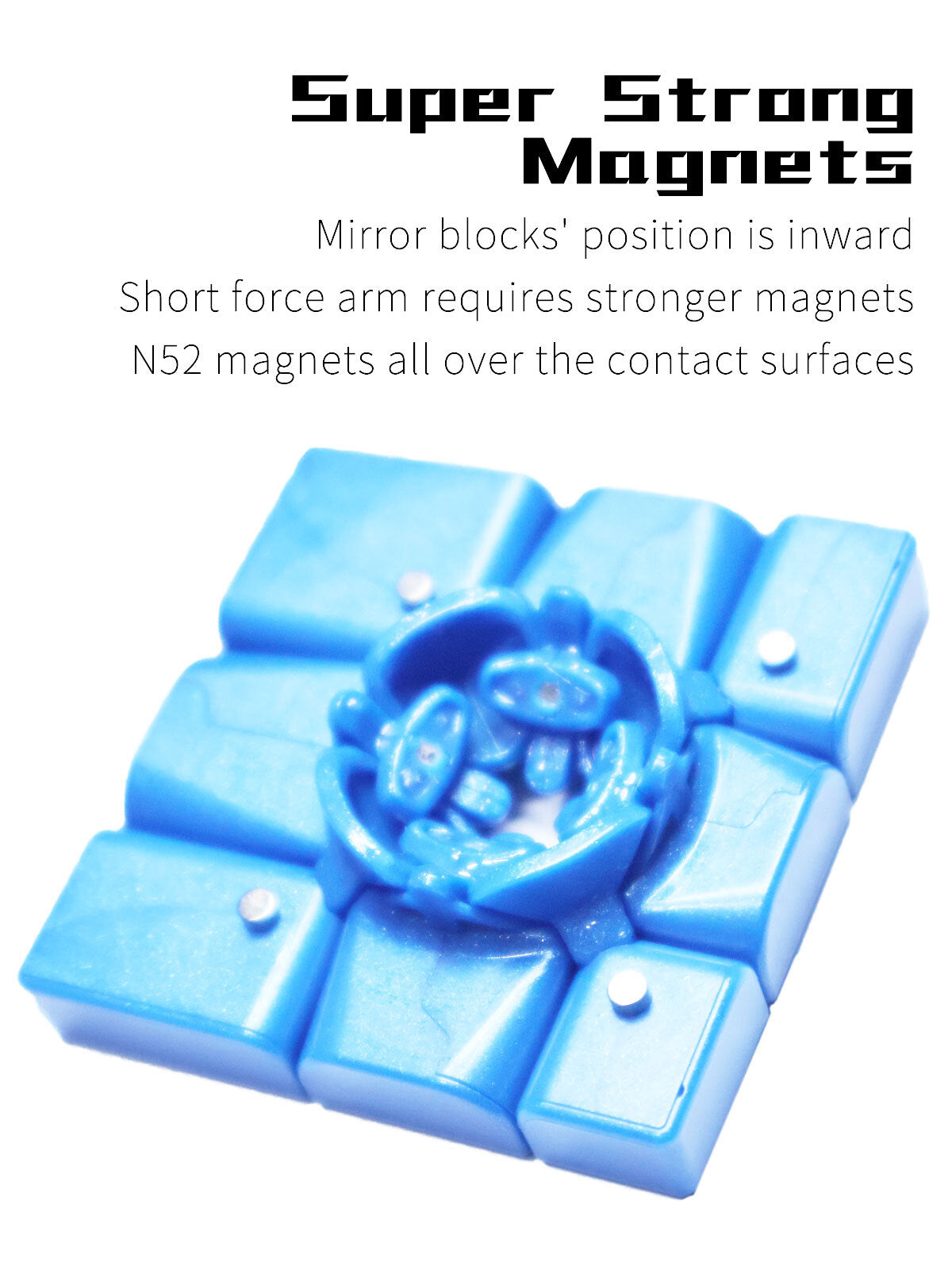MFJS Mirror Cube 3x3 V2 (20-Magnet Nylon Core Larch Mod)