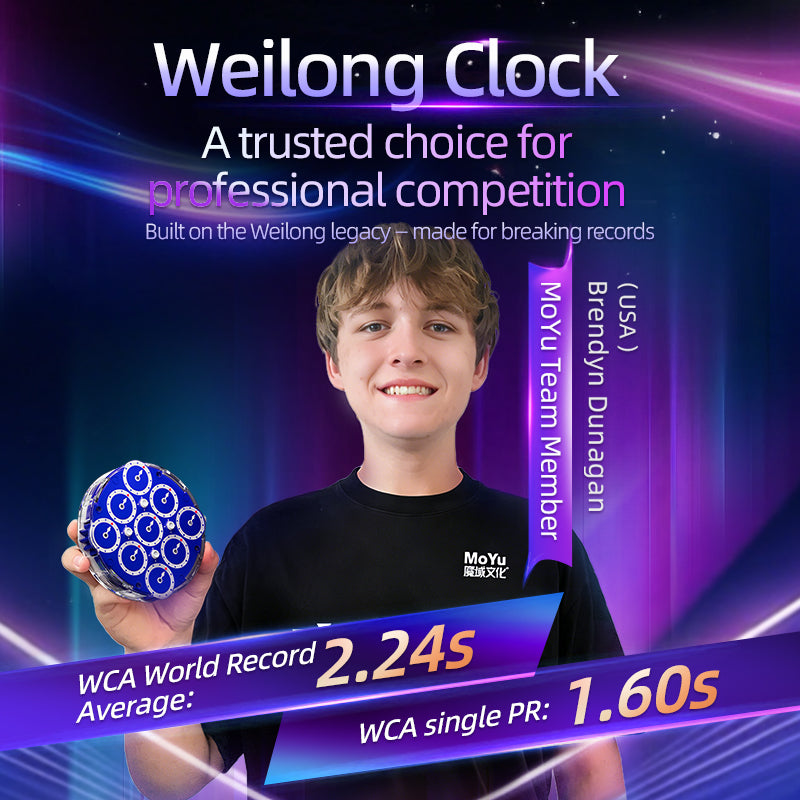 MoYu WeiLong Clock (Magnetic)