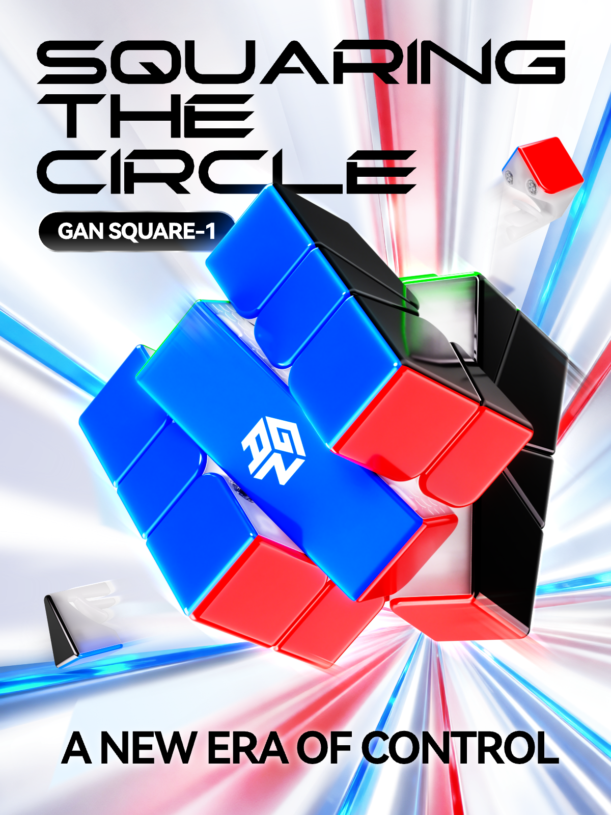 GAN Square-1 (MagLev + UV)