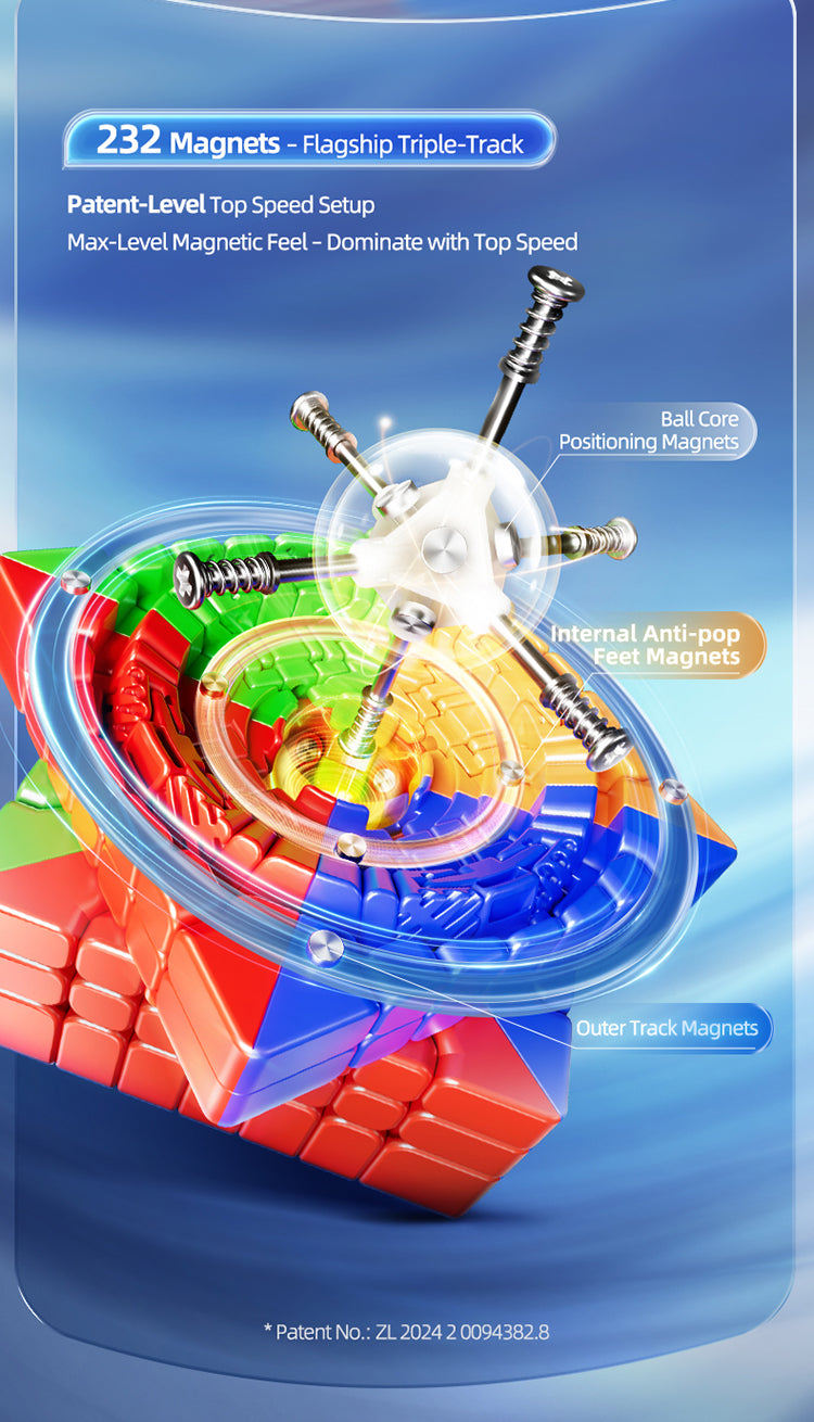 MoYu AoFu V5 7x7 (Magnetic + Triple-Track)