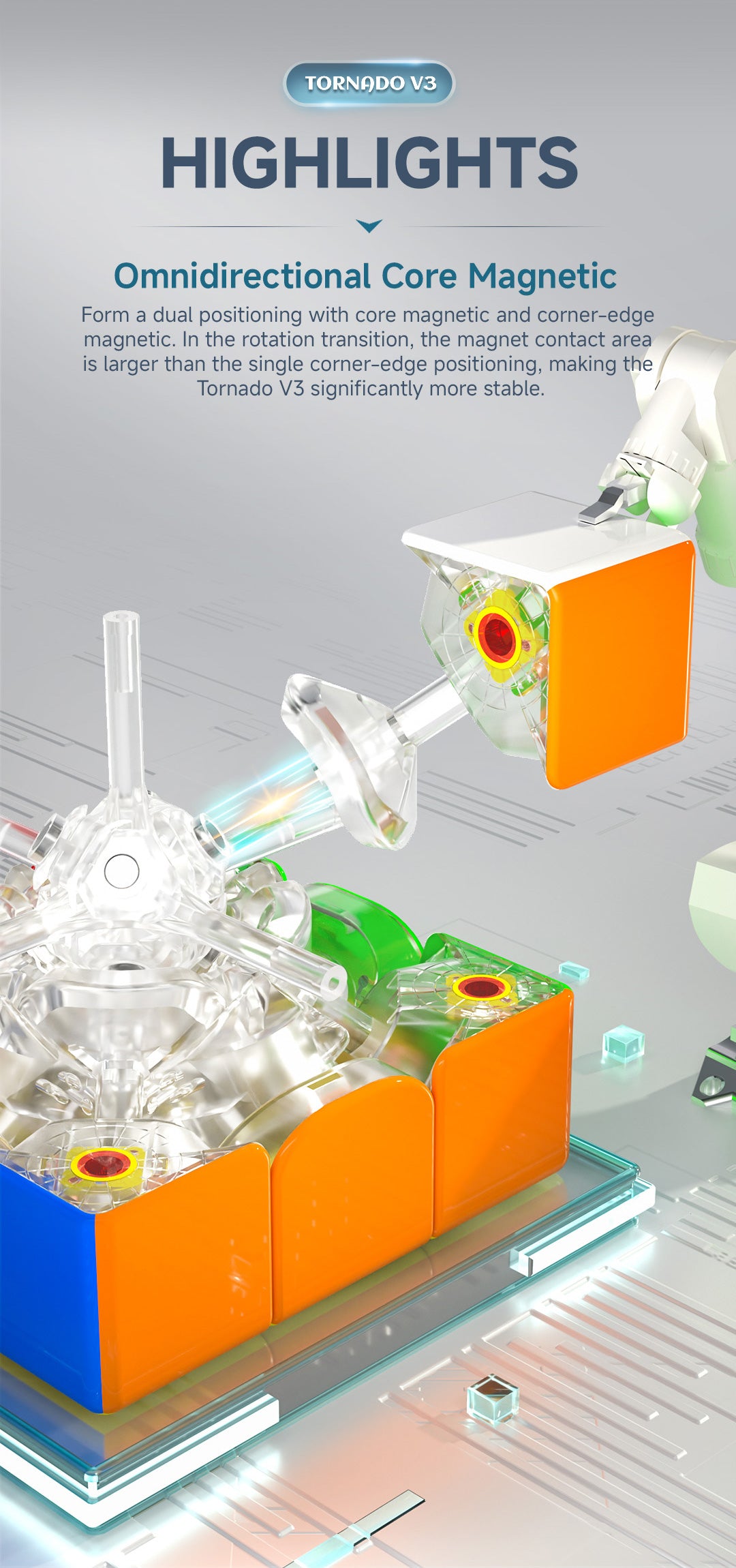 X-Man Tornado V3 M Pioneer 3x3 (Revived Limited Edition)