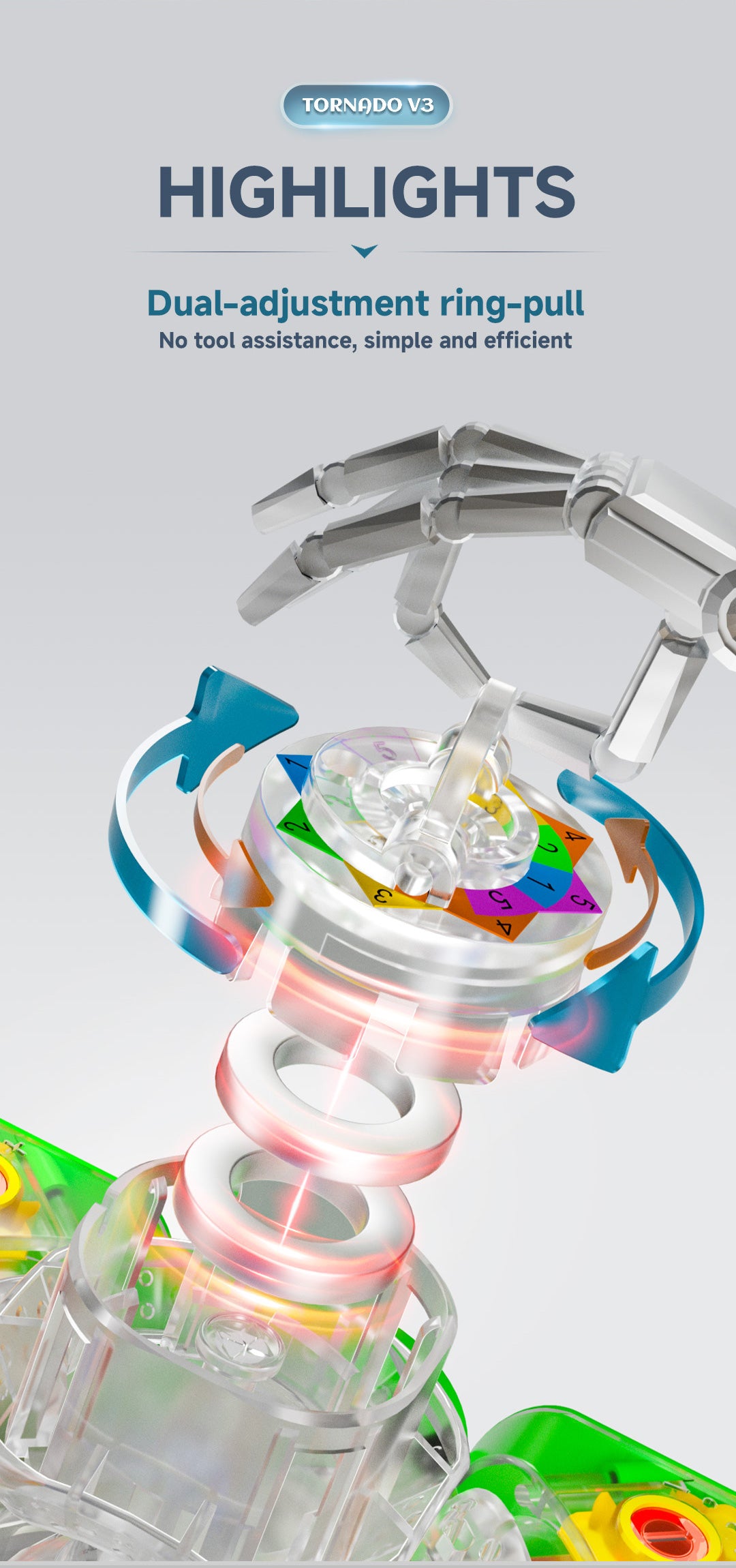 X-Man Tornado V3 M Pioneer 3x3 (Revived Limited Edition)