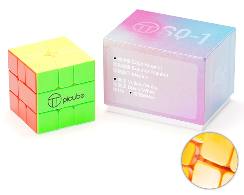 PiCube MGC SQ-1 (Edge-Magnetic) - Stickerless