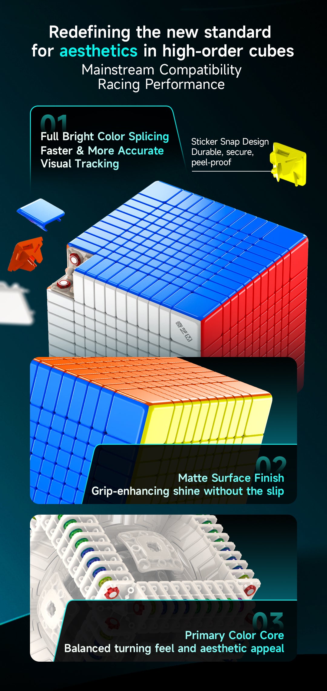 QiYi 11x11 (Magnetic + Ball-Core)