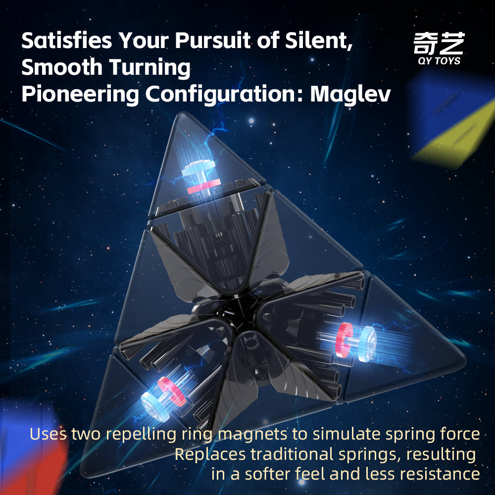 QiYi M Pro Pyraminx (Pioneer UV)