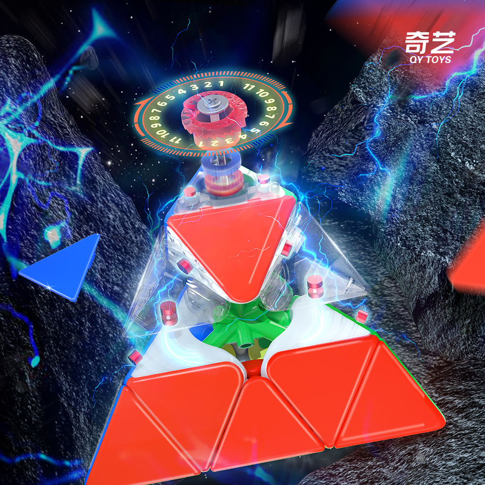 QiYi M Pro Pyraminx (Pioneer UV)