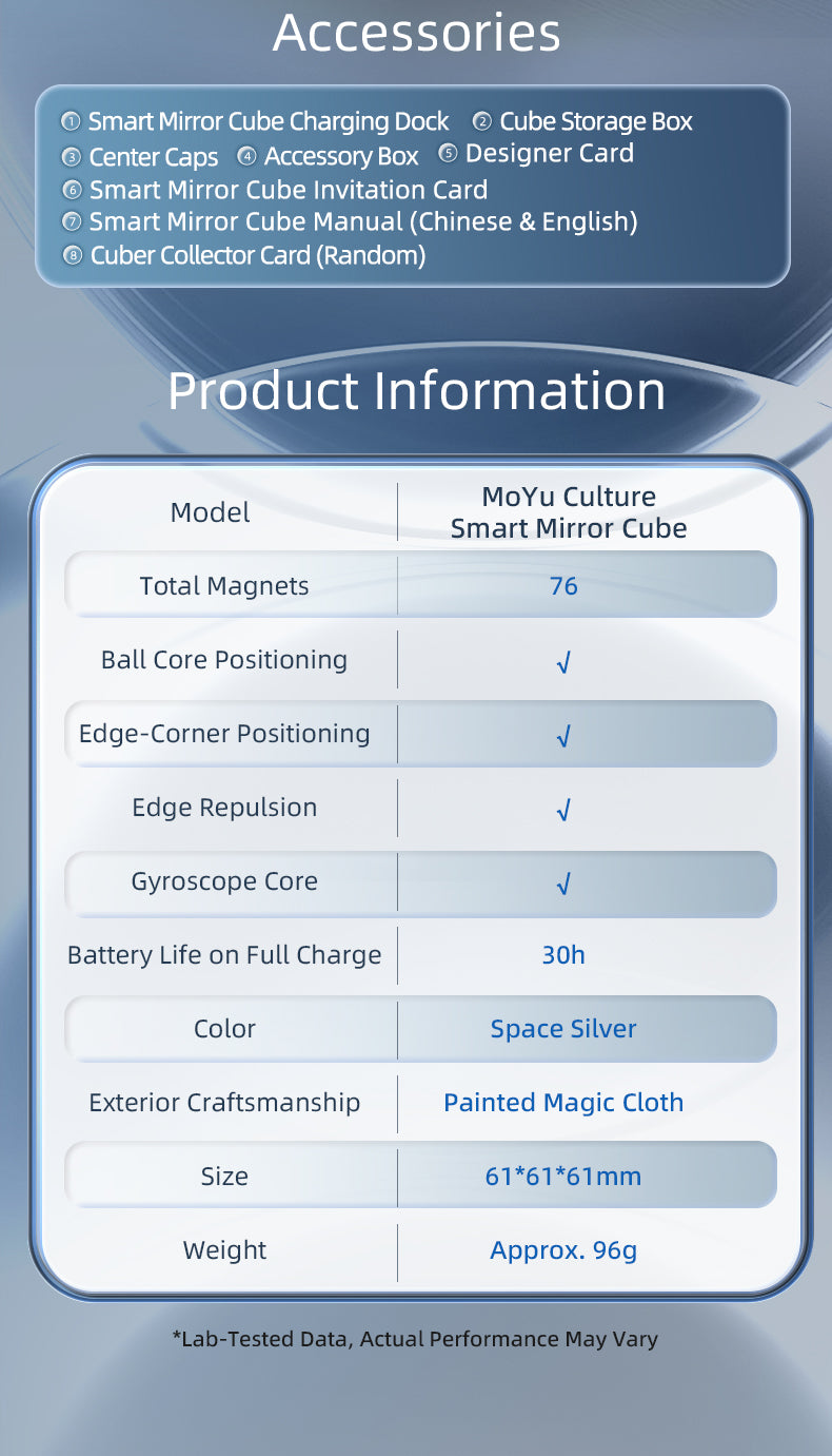 MoYu AI Mirror 3x3 (Ball-Core Magnetic)