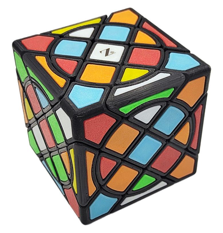 ZePuzzles Circle Compy Cube (Tiled)