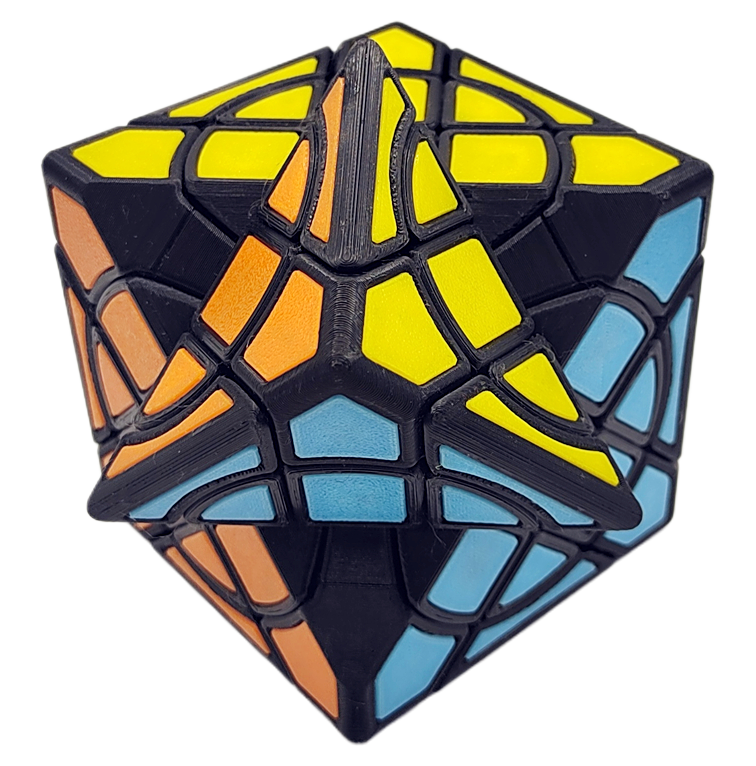 ZePuzzles Circle Compy Cube (Tiled)