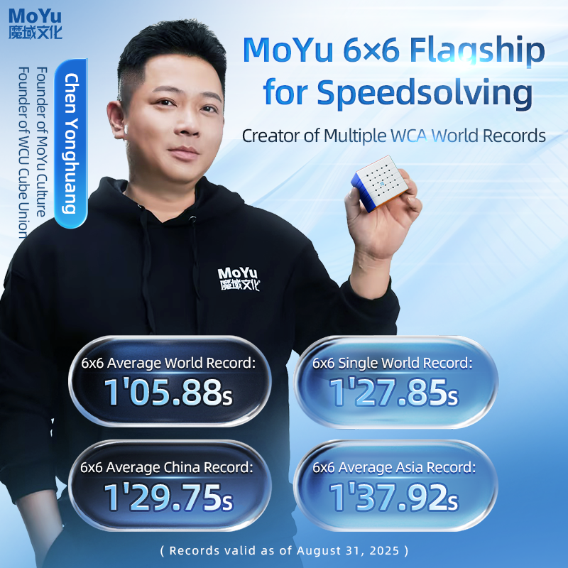 MoYu AoShi V4 6x6 (Triple-Track Magnetic + UV)