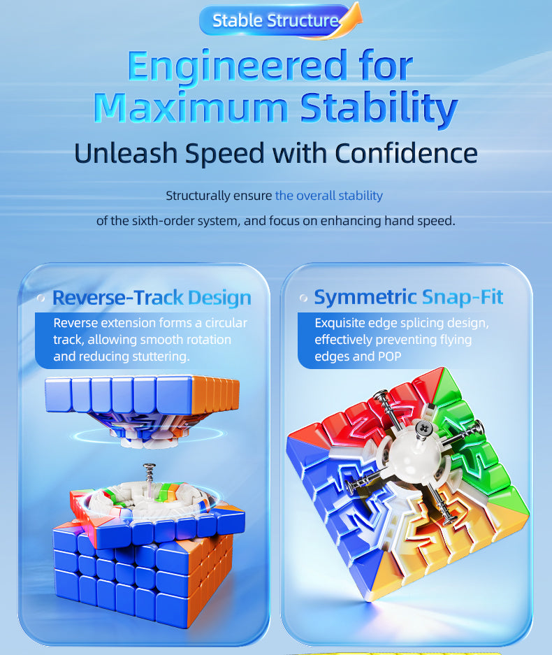 MoYu AoShi V4 6x6 (Triple-Track Magnetic)
