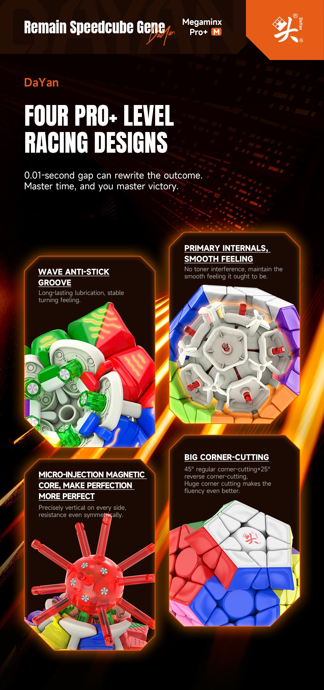 DaYan Megaminx Pro+ (MagLev)