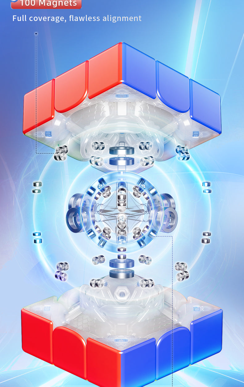 MoYu Super AoLong 3x3 (20-Magnet Ball-Core + MagLev)