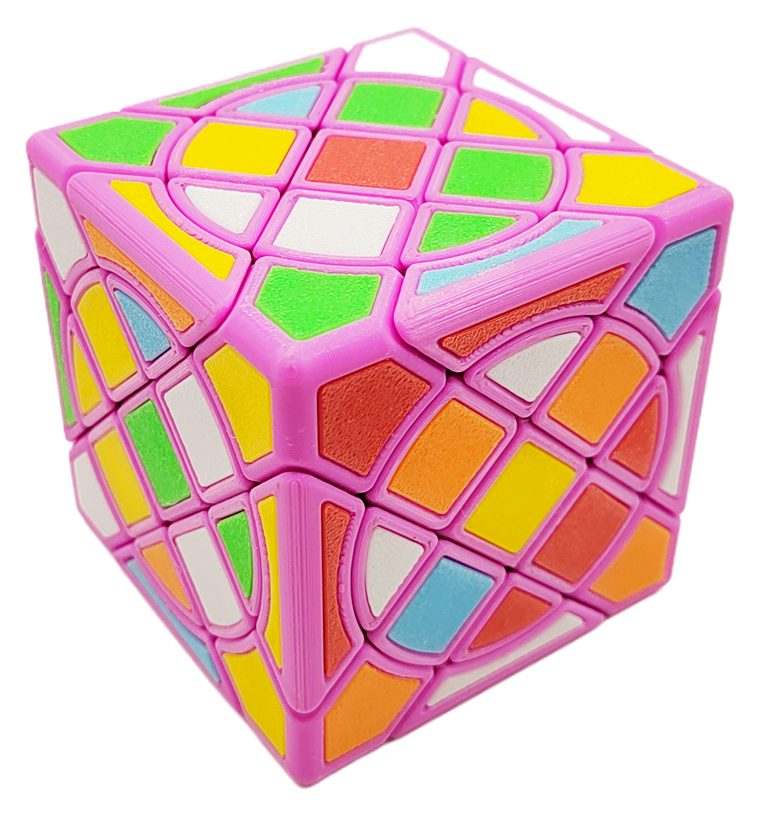 ZePuzzles Circle Compy Cube (Tiled) (Limited Edition)