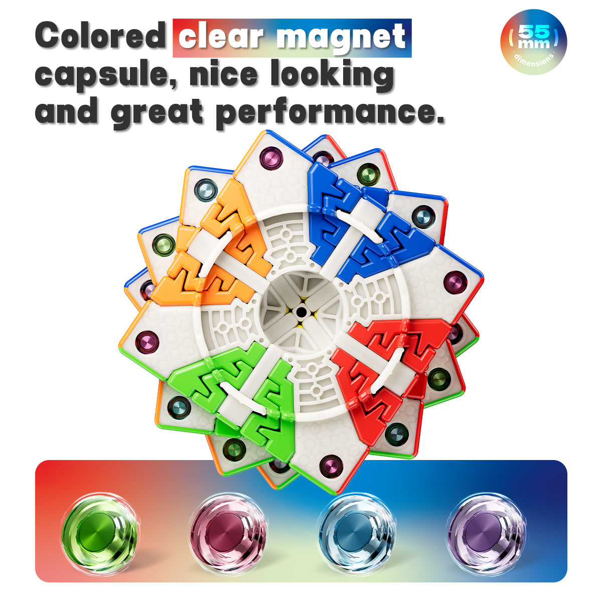 YJ Pocket Cube Mini 7x7 (55.5mm + Magnetic)