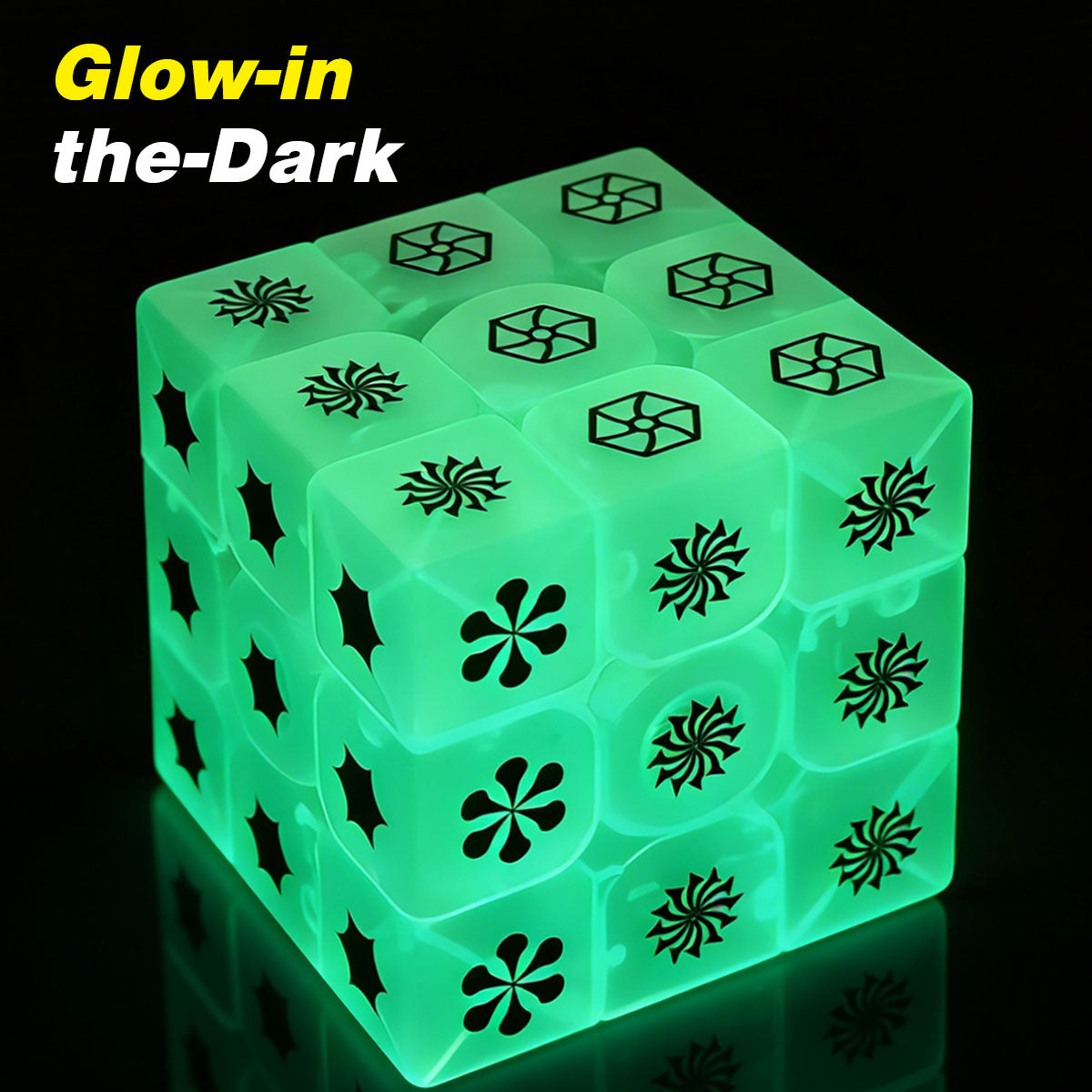 Ziina Flower Cube 3x3 (Glow-in-the-Dark)