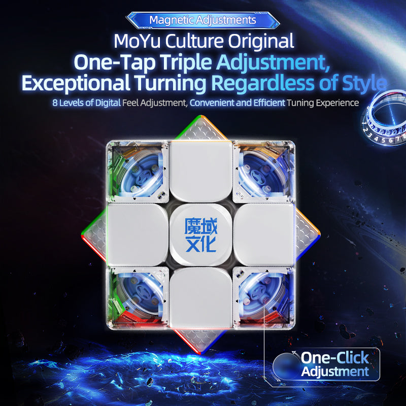 MoYu Super WeiLong 3x3 V2 (20-Magnet Ball-Core + UV)