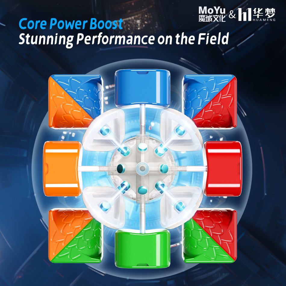 HuaMeng YS3 M (20-Magnet Ball-Core + MagLev + UV)