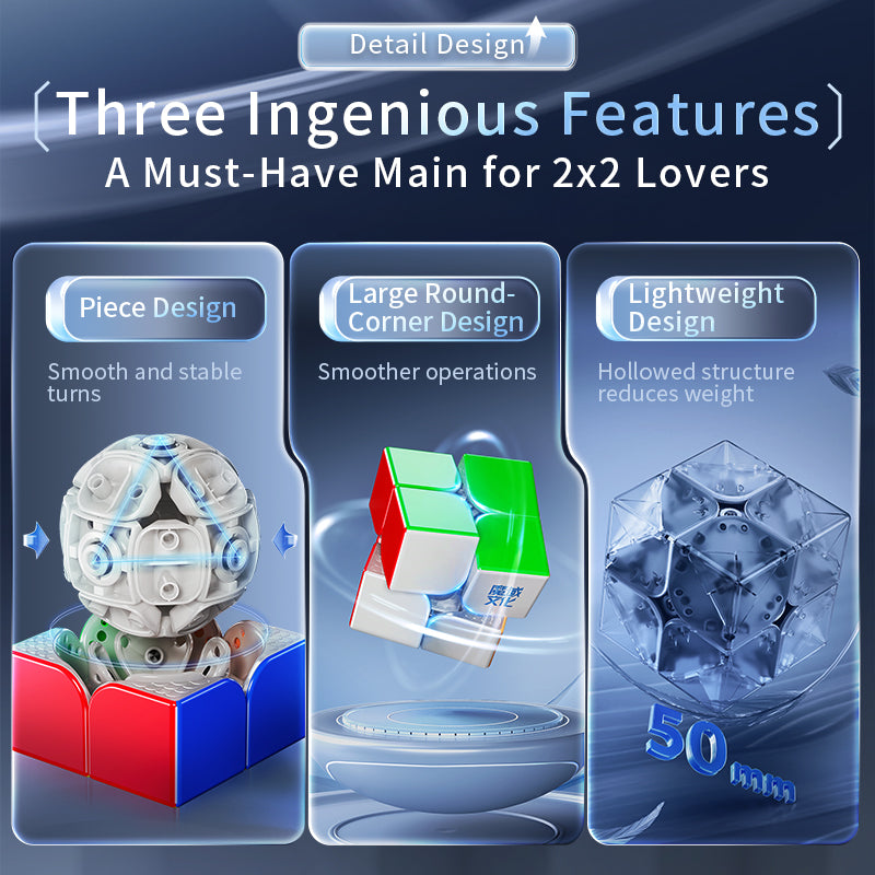 MoYu WeiPo V5 2x2 (Ball-Core + UV)