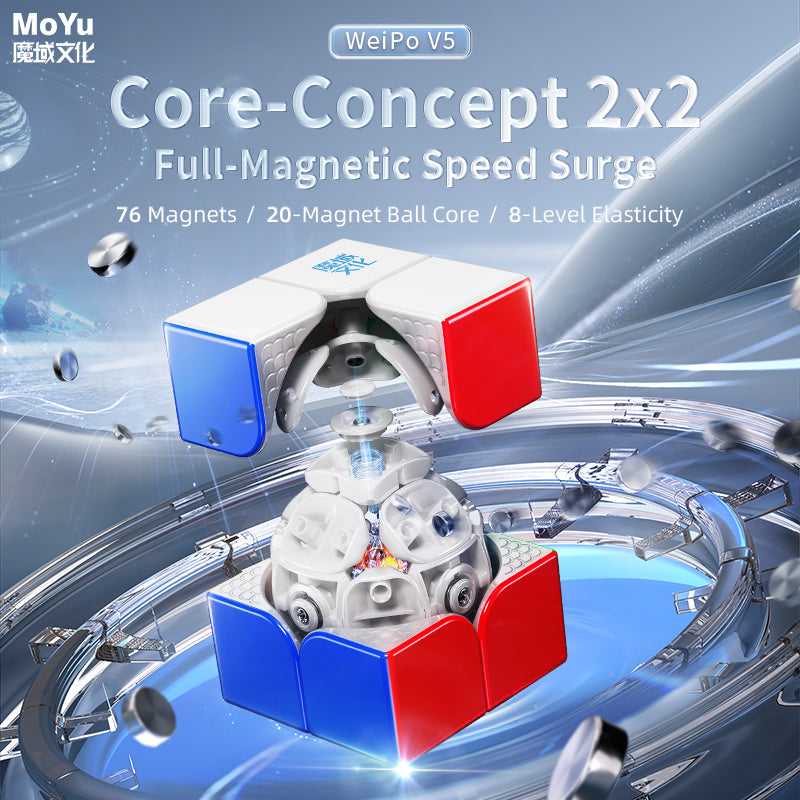 MoYu WeiPo V5 2x2 (Ball-Core + UV)