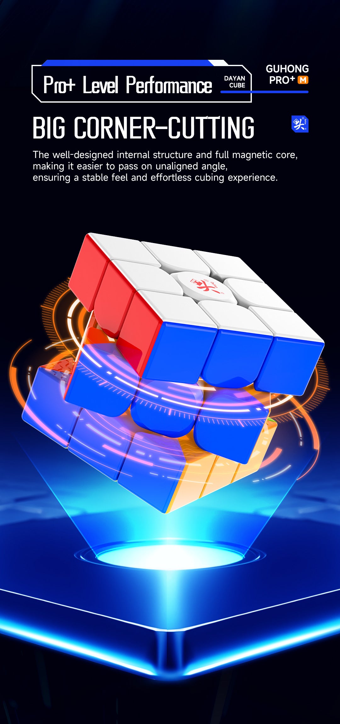 DaYan GuHong Pro+ 3x3 55mm (MagLev)