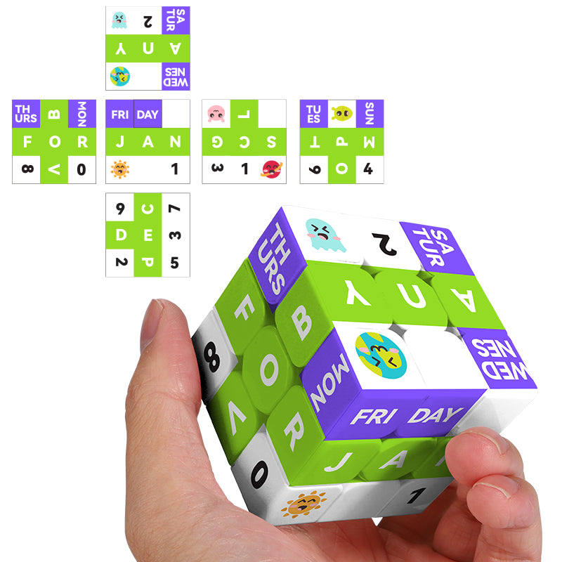 Ziina Calendar Cube 3x3 V3