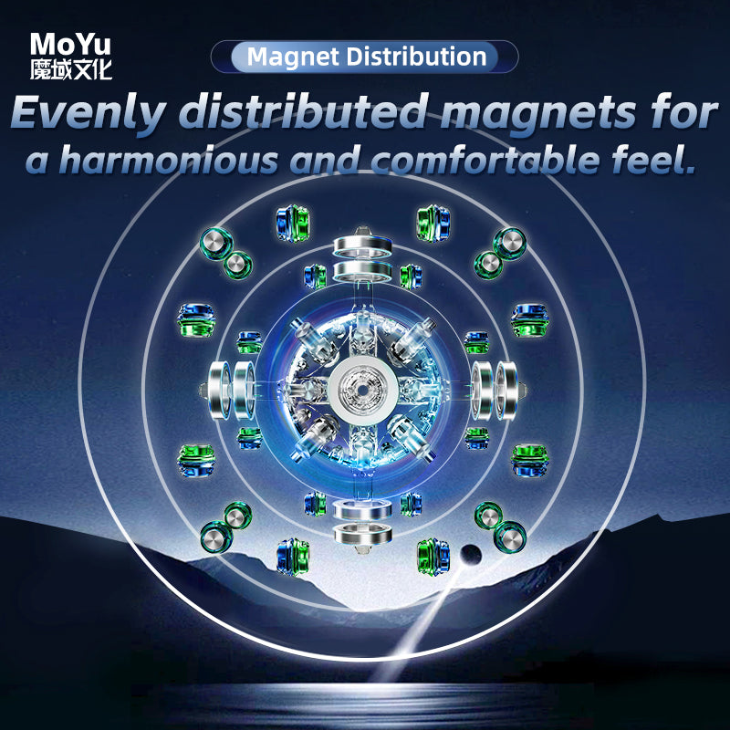 MoYu WeiLong V11 3x3 (8-Magnet Ball-Core + UV)