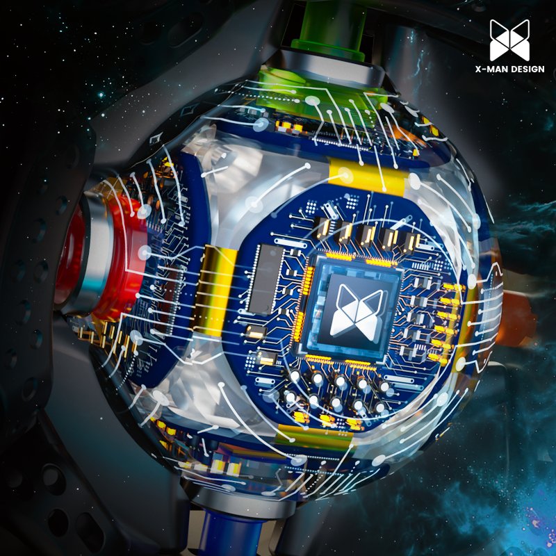 X-Man Tornado V4 AI 3x3 UV (with Power Bank)