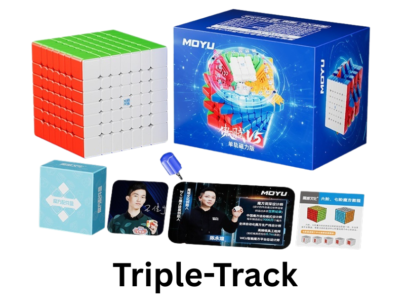 MoYu AoFu V5 7x7 (Triple-Track Magnetic) – TheCubicle MoYu AoFu V5 7x7 (Triple-Track Magnetic) – TheCubicle