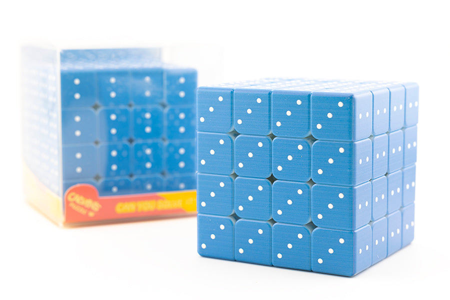 Blind Dice Cube 4x4 - Blue