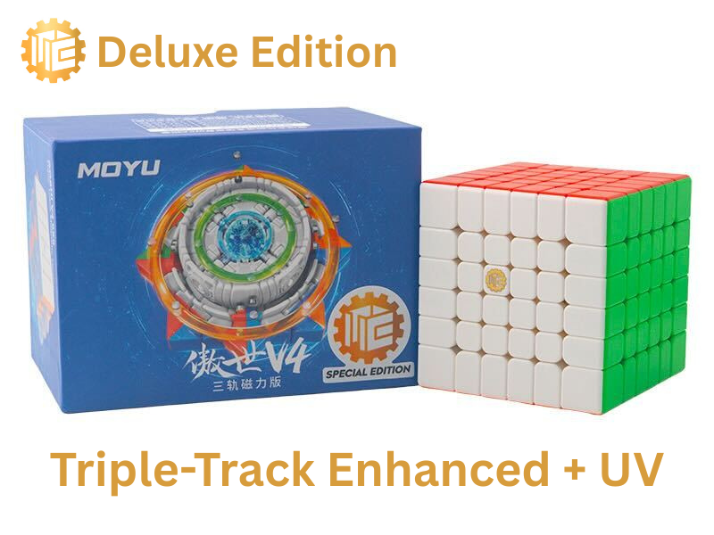 MoYu AoShi V4 6x6 (Triple-Track Enhanced Pro Shop Deluxe Edition, UV)