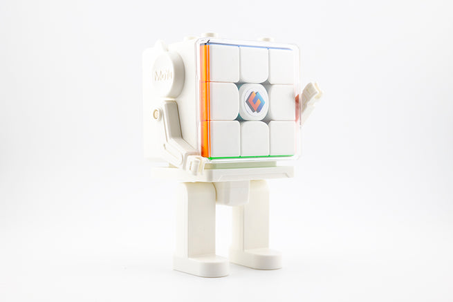 Cubicle Custom RS3 M V5 3x3 (Ball-Core UV + Robot Cube Stand) - Stickerless