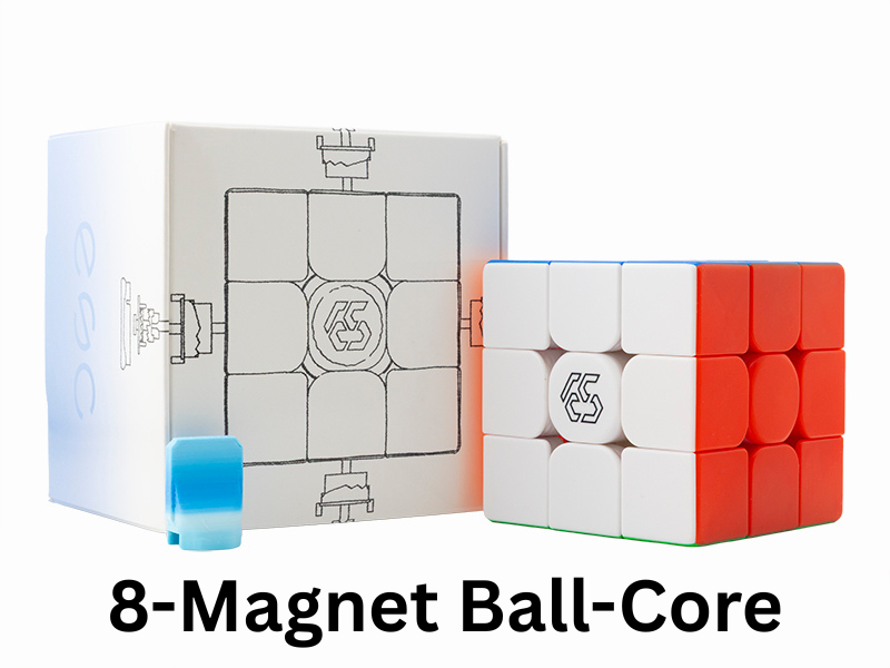 ESCube Air 3x3 (8-Magnet Ball-Core) - Stickerless