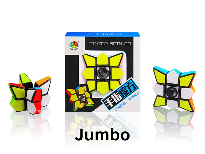 FanXin 1x3x3 Jumbo Spinner (Tiled) - Black