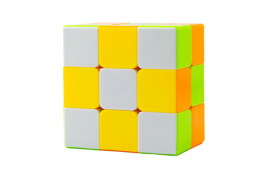 Four-Color Cube 3x3x2 - Stickerless