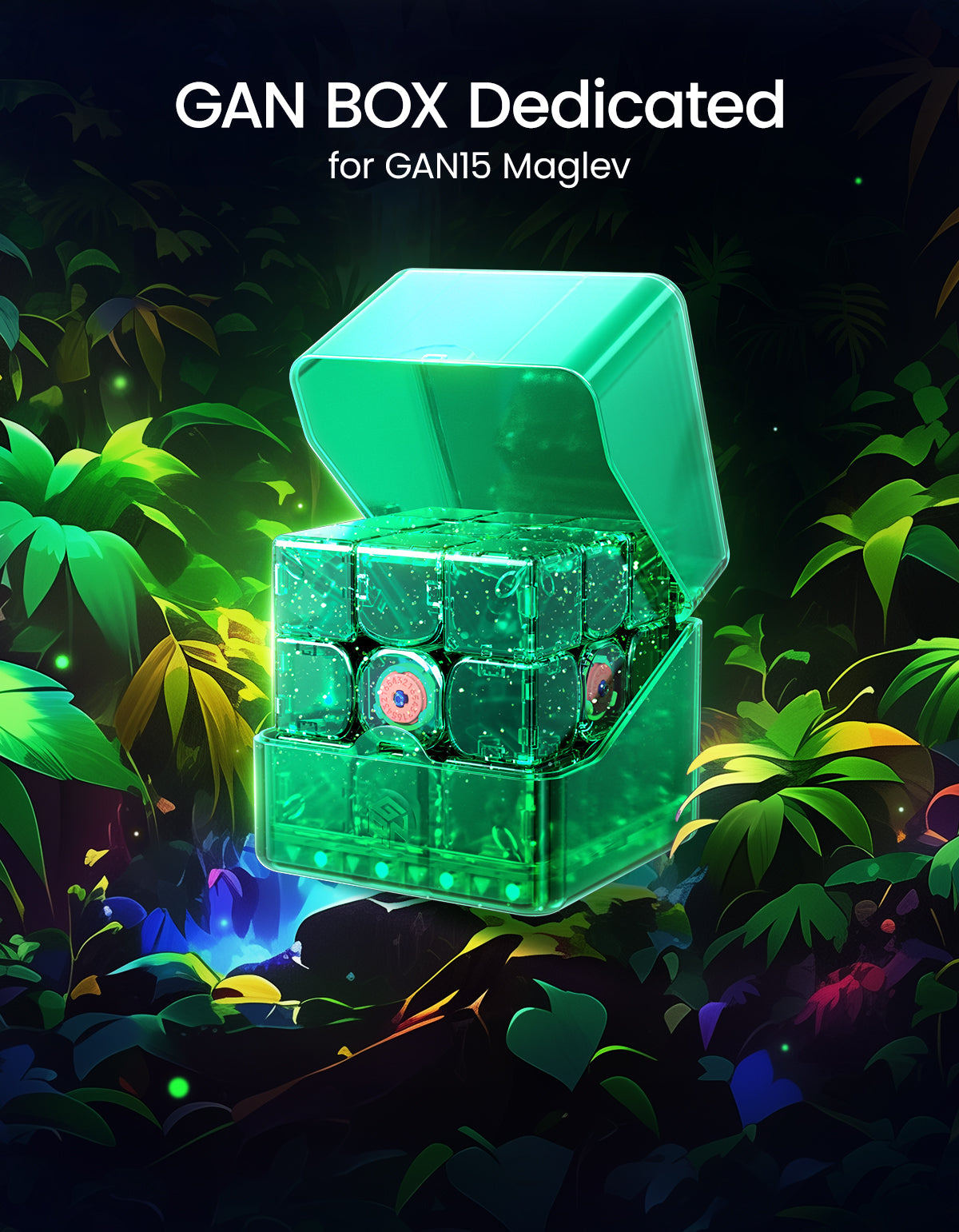 GAN15 MagLev EmeraldoX 3x3 (Limited Edition)