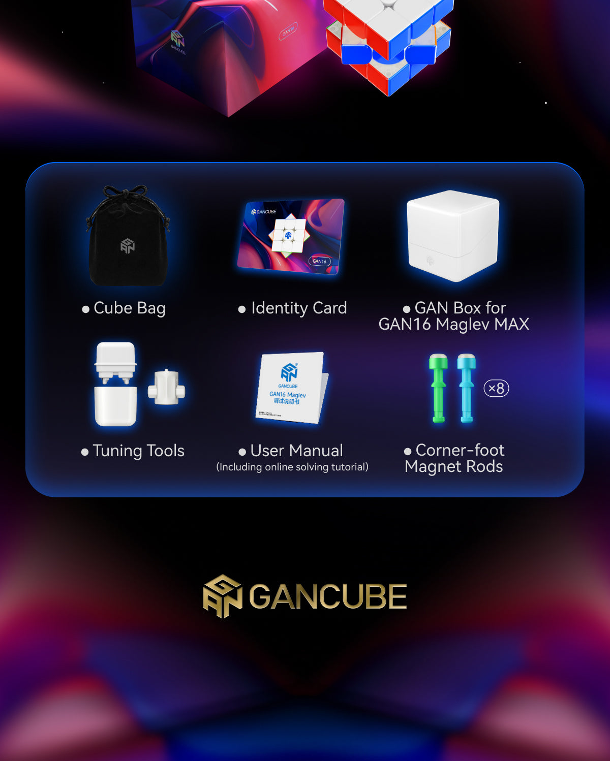 GAN16 MagLev MAX UV 3x3