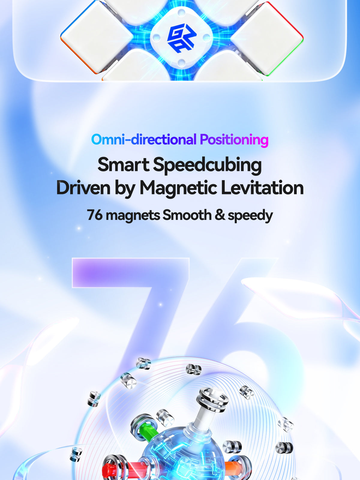 GAN i4 MagLev UV 3x3 (Smart Cube)