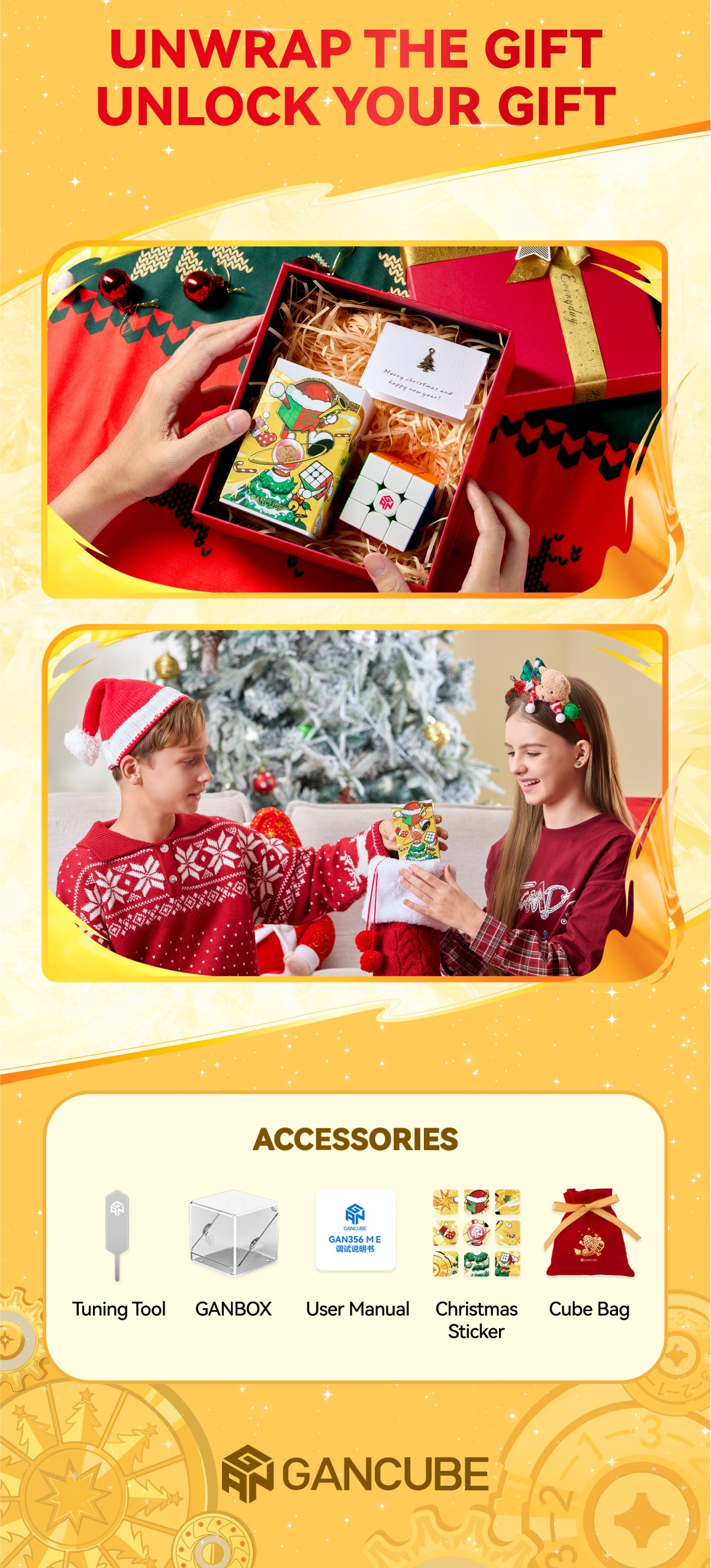 GAN356 ME 3x3 (Christmas Edition)