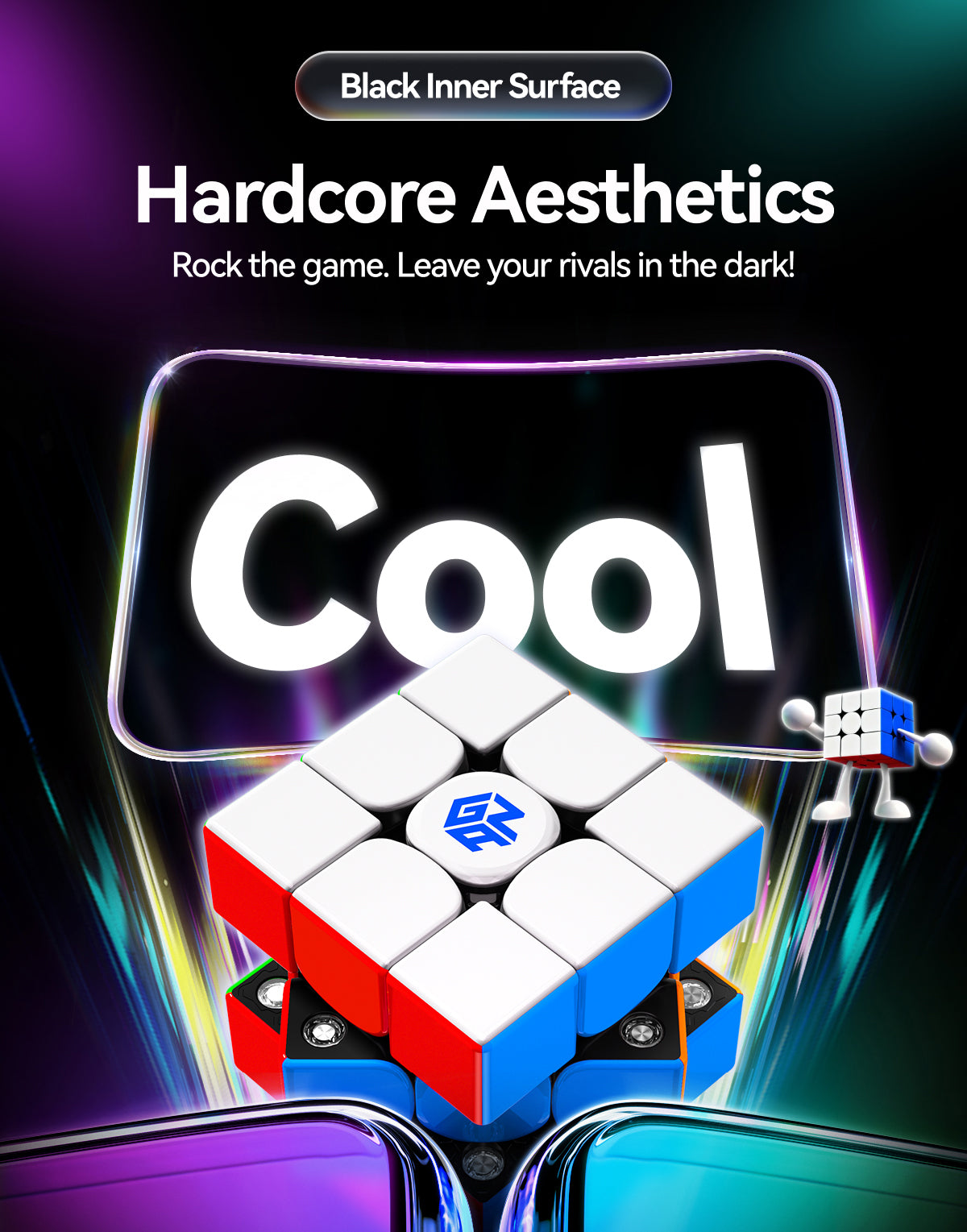 GAN V100 MagLev 3x3 (Frosted)