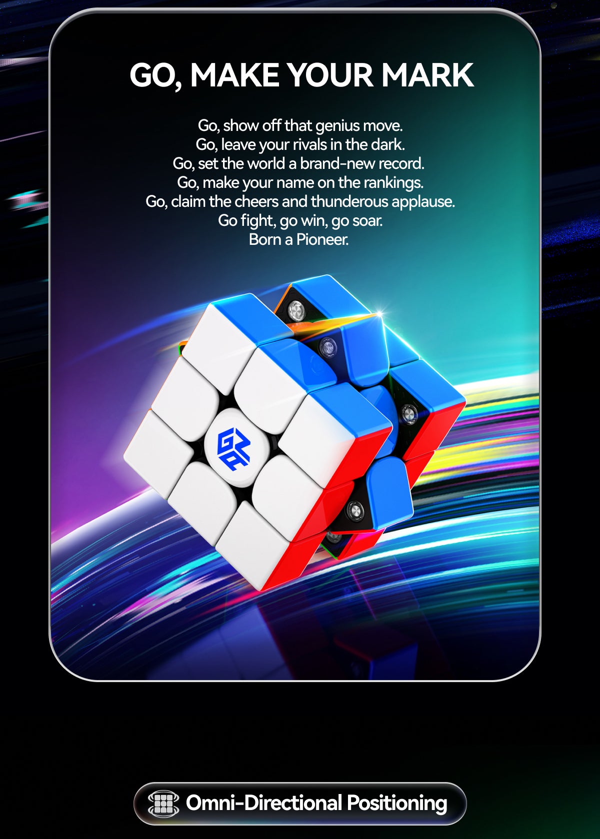 GAN V100 MagLev 3x3 (Frosted)