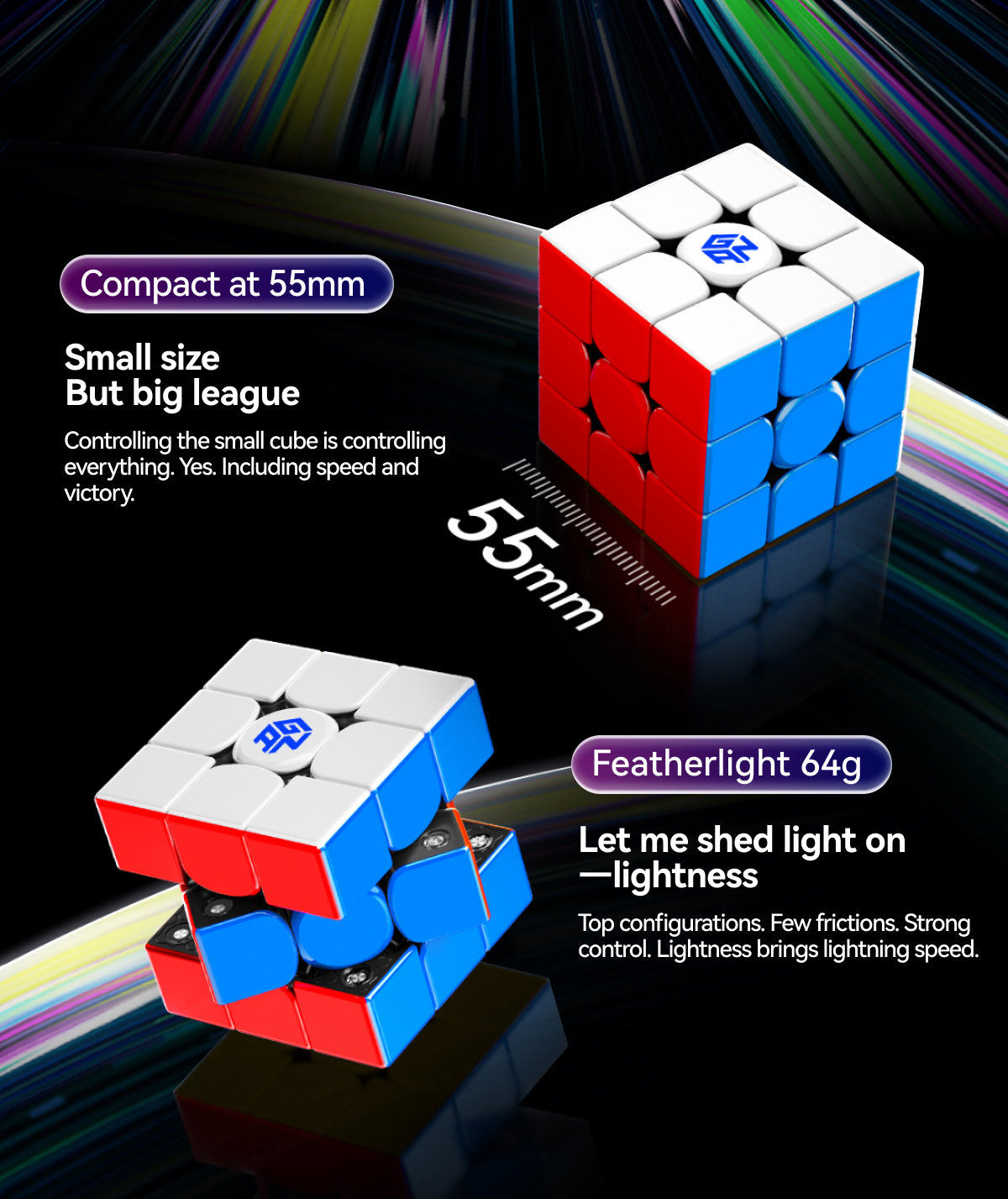 GAN V100 MagLev UV 3x3