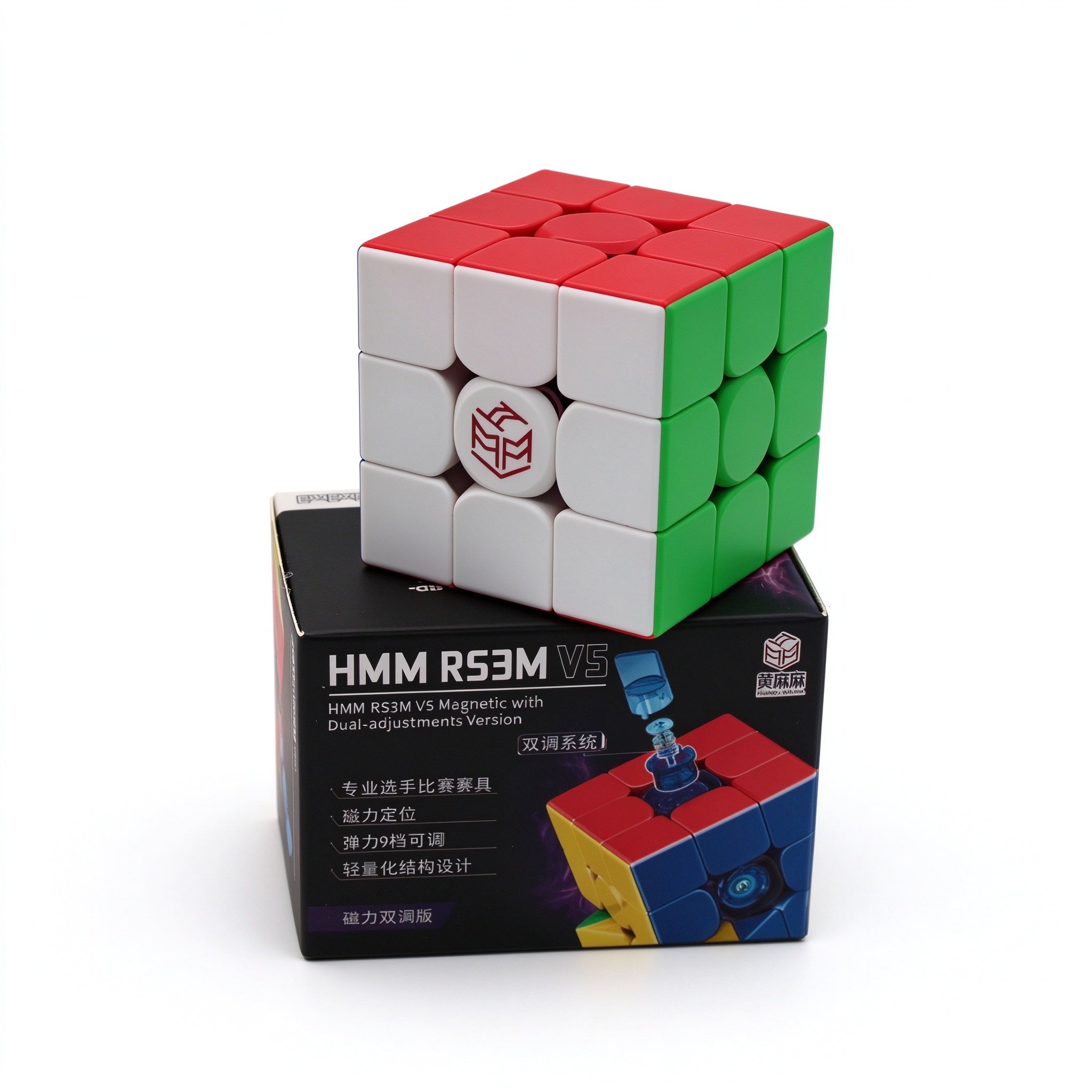 MoYu RS3 M V5 3x3 (Spring-Tension + Matte HMM SE)