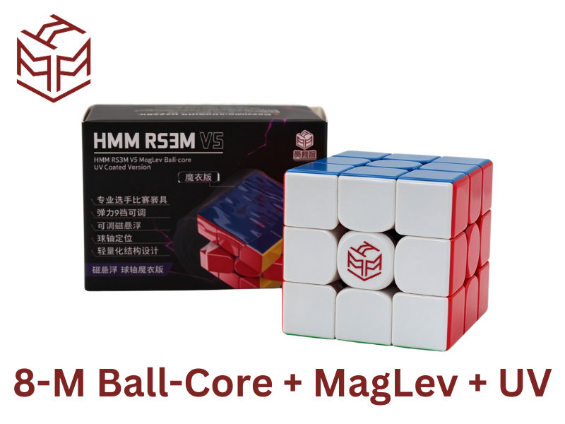 MoYu RS3 M V5 3x3 (8-Magnet Ball-Core + MagLev + UV HMM SE)
