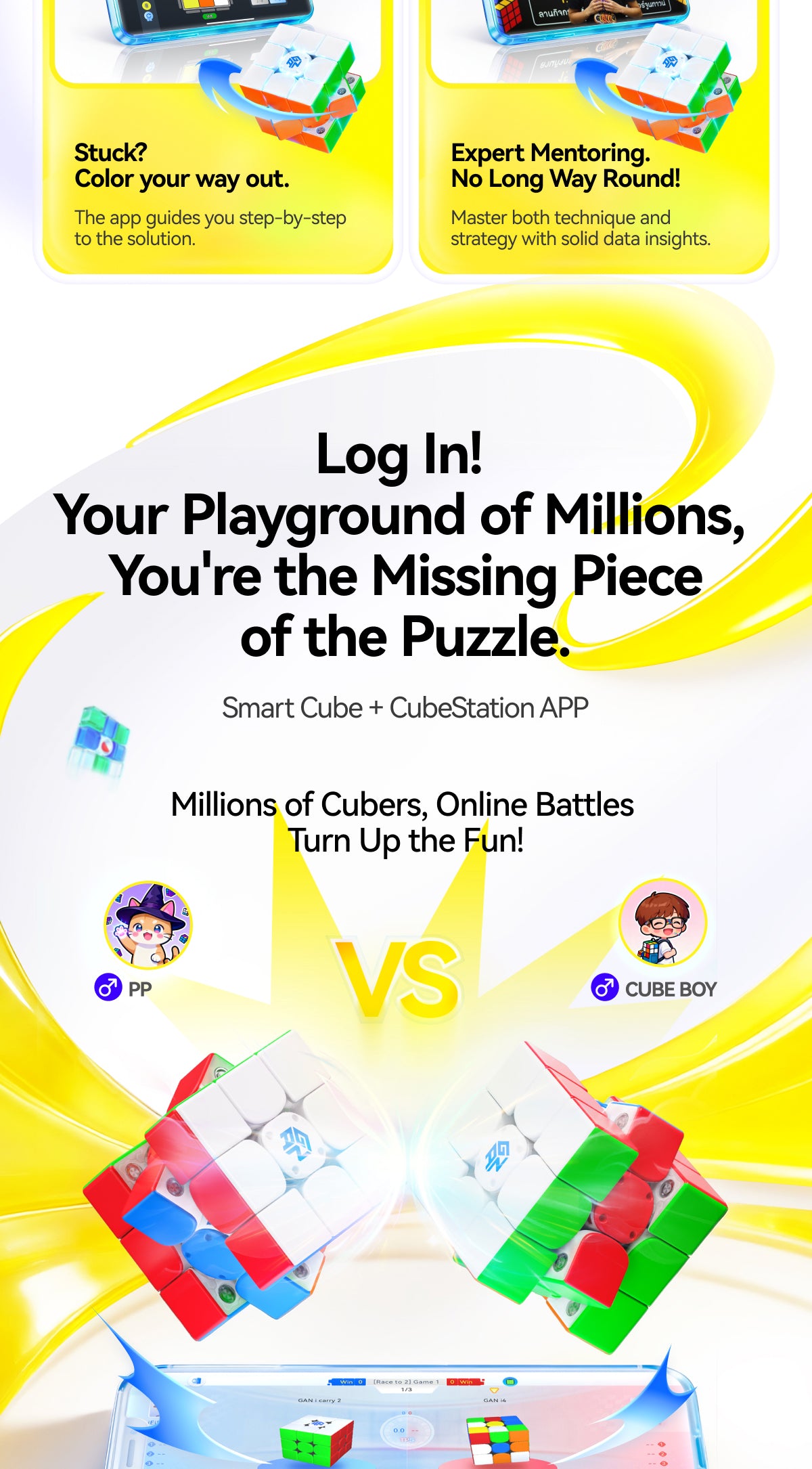 GAN356 i Carry 4 3x3 (Frosted)