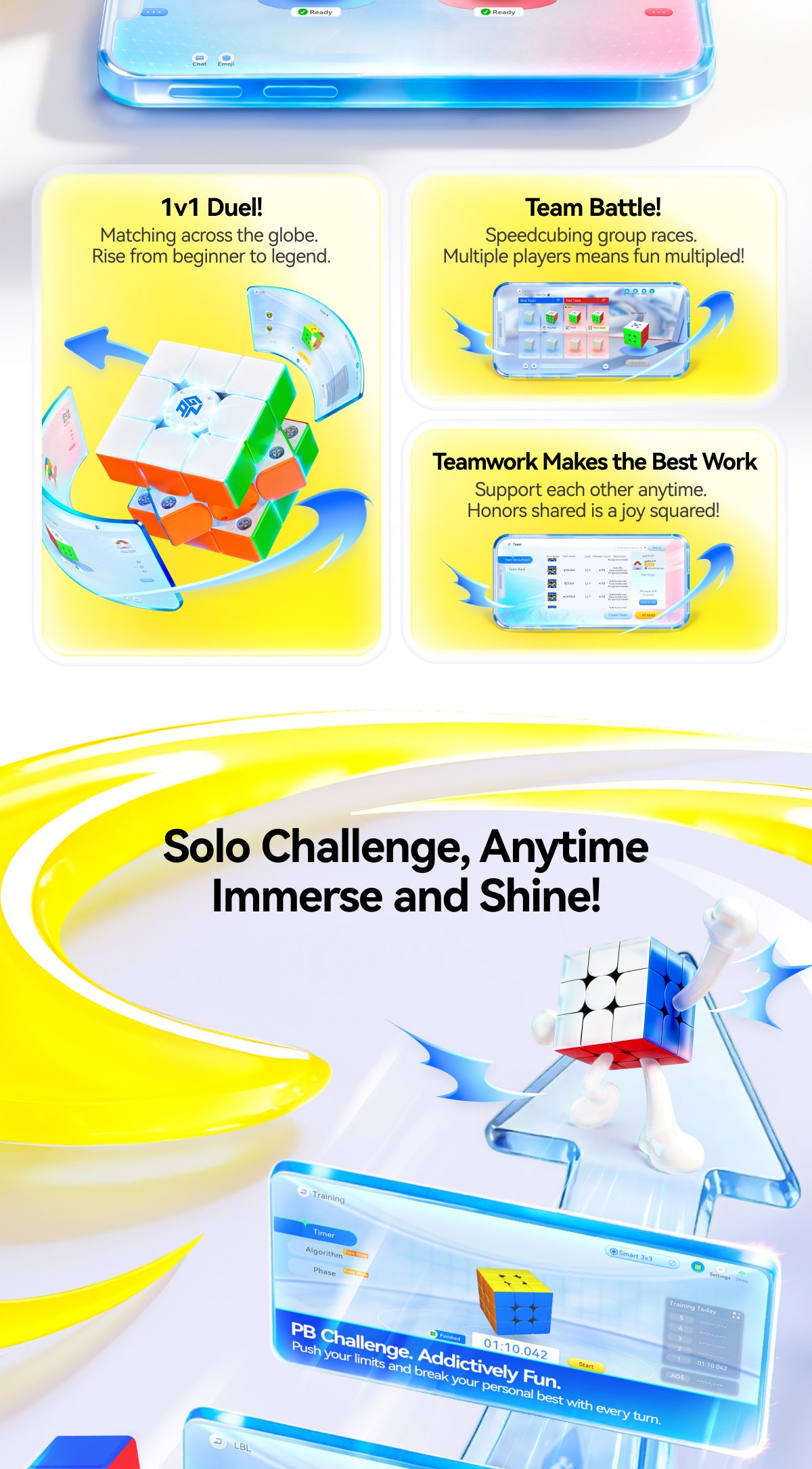 GAN356 i Carry 4 3x3 (Frosted)