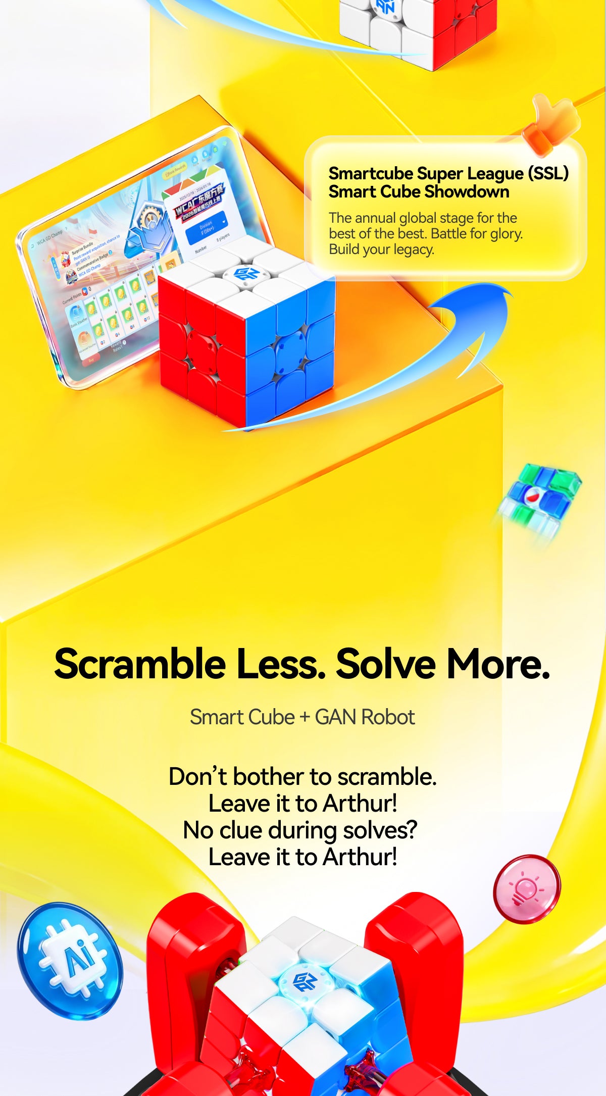 GAN356 i Carry 4 3x3 (Frosted)