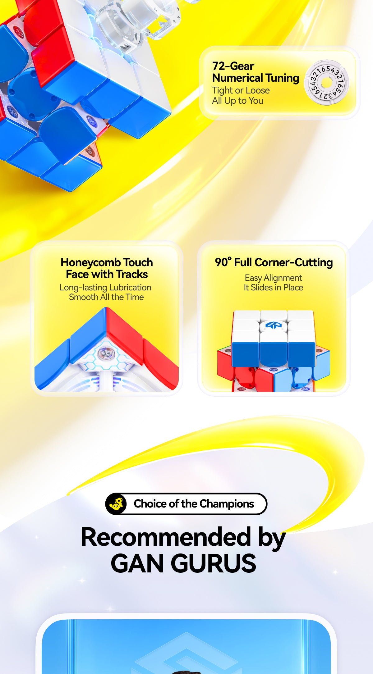 GAN356 i Carry 4 3x3 (Frosted)