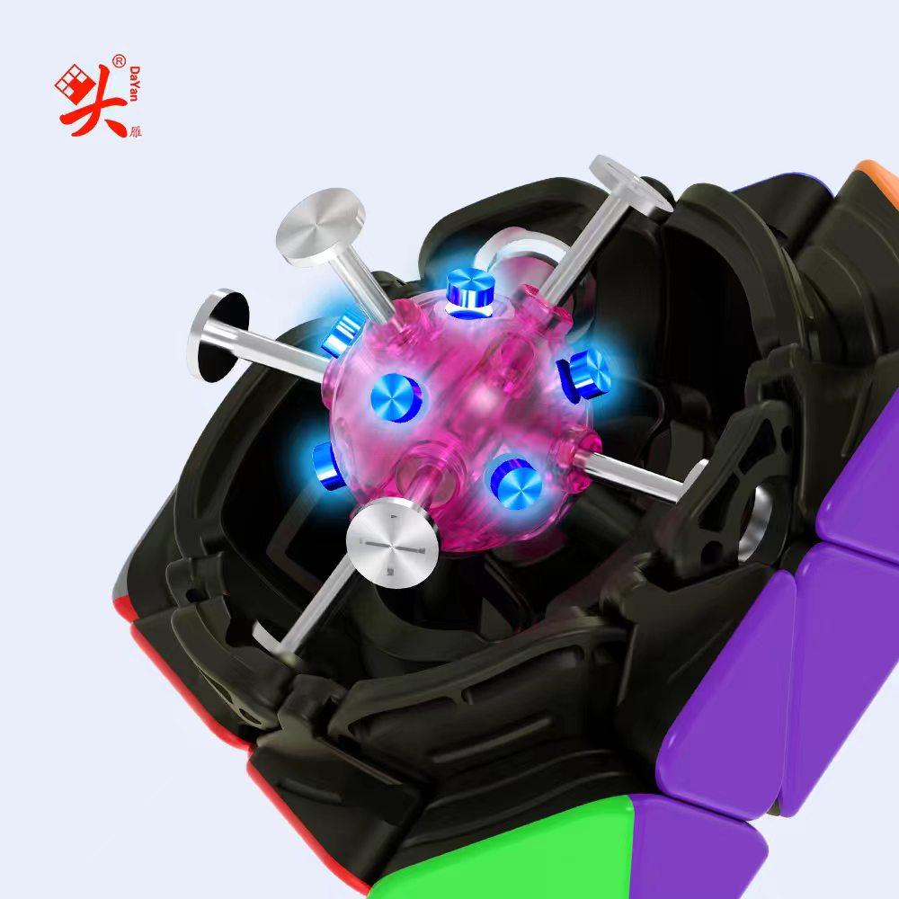 DaYan FTO (Magnetic + Ball-Core, Black Internals SAOCube SE)